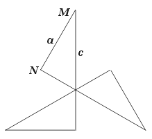 Vertex figure of the hemi facetted cube